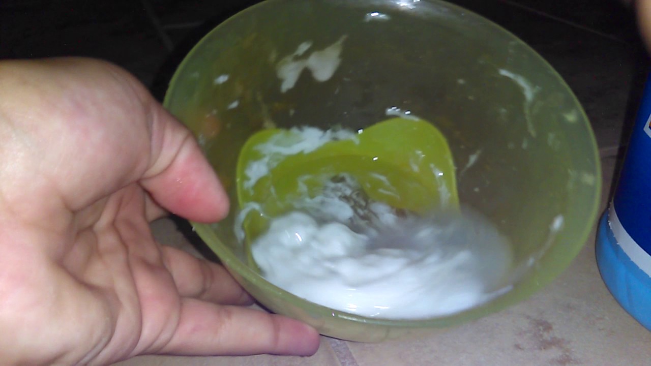 How to make slime with 2 ingredientsliquid starch and glue YouTube