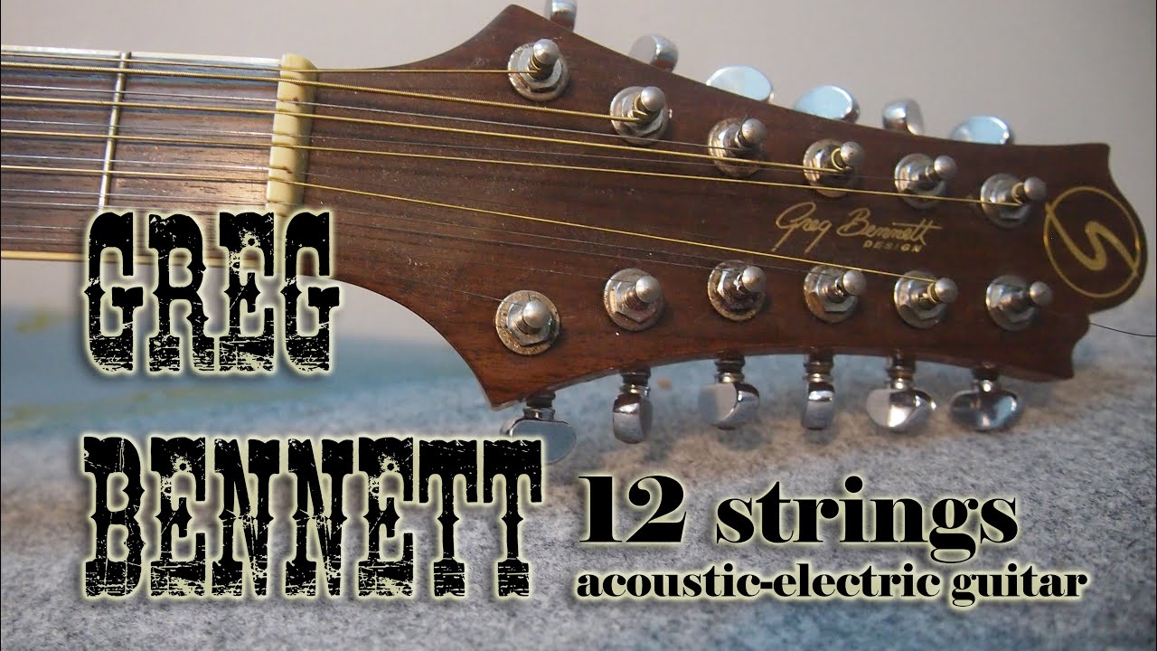 Samick Greg Bennet D7-12CE Acoustic-Electric 12 Strings Guitar