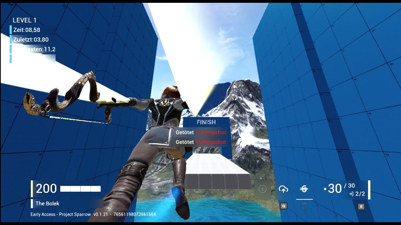 Project Sparrow 9.7 Parkour record