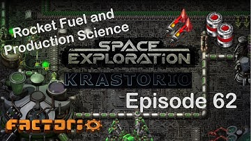 Rocket Fuel and Production Science | Factorio Space Exploration & Krastorio Playthrough | Episode 62