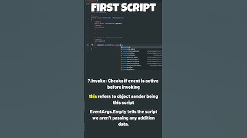 Unity Events in 60 Seconds #gamedev #unity #unity3d
