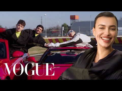 Irina Shayk: una giornata con la modella sul set del nuovo numero di Vogue Italia