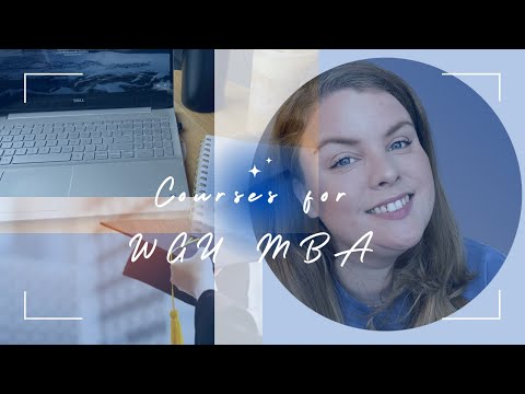 Course Breakdown | WGU MBA