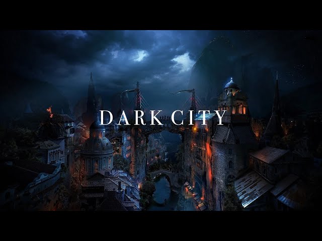 The Dark City | 1H Of Dark City And Rain Ambience | N O C T U R N A L class=
