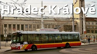 HRADEC KRÁLOVÉ TROLLEYBUS | Trolejbusy v Hradci Králové [2017]