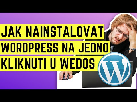 Jak nainstalovat Wordpress na jedno kliknutí u Wedos