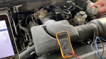 Testing a Throttle Position Sensor Using a Multimeter