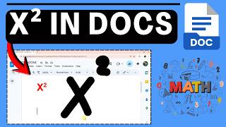 How To Write X Square In Google Docs Step-by-Step Guide