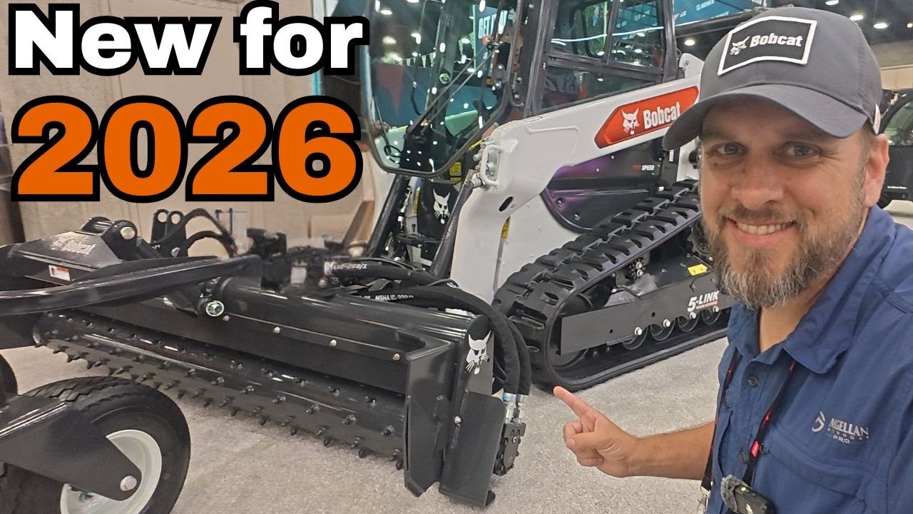 3 инновационные машины от Bobcat на выставке 2026 года @equipexposition
