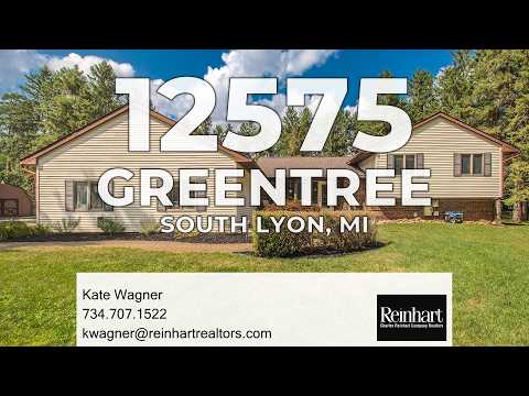12575 Greentree Trail, South Lyon, MI home video tour