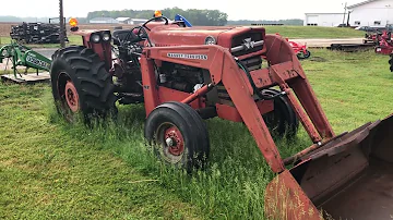 Jaký výkon má traktor Ferguson 165?