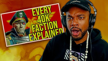 MORE WAR LORE | Every Warhammer 40K Faction Explained Part 1 - Bricky
