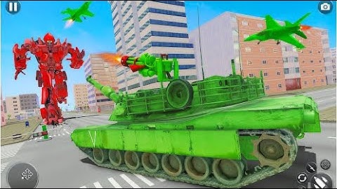 US Army Tank Transform | Robot Battle War Shooting Android GamePlay | By Game Crazy