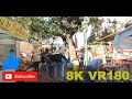8K VR180 3D Feria de San Telmo Sundays in Buenos Aires Argentina (travel videos with music or asmr)