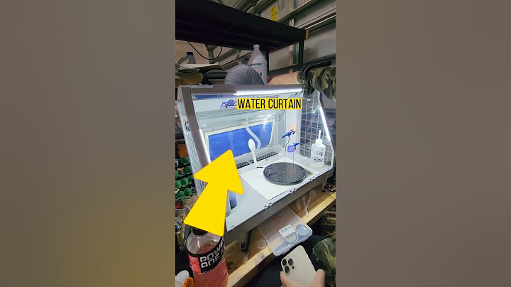 Kaizo/OPHIR/RobotKai Mobile Fort Water Curtain Spray Booth! So far, it's awesome for lacquers!