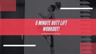 PsycheTruth  - 6 Minute Butt Lift Workout! At home Best Butt Exercises w/ Tiffany - PsycheTruth screenshot 2