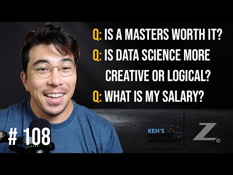 Answering Your Anonymous Questions (Data Science Masters, Learning, Salary) KNN Ep. 108