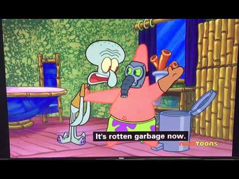 Patrick destroys cheese