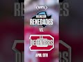 Get HYPED for Renegades vs. Defenders 🔥 #ufl #uflfootball #uflonfox
