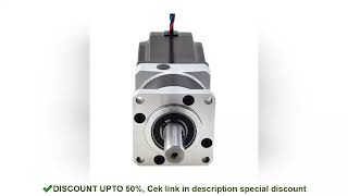 STEPPERONLINE Nema 23 Stepper Motor w/ Precision Planetary Gearbox Ratio 5:1/10:1 Nema23 Geared