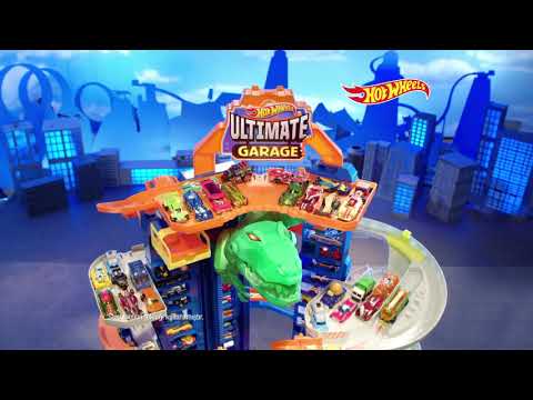 Hot Wheels Robotik T-Rex Ultimate Garaj