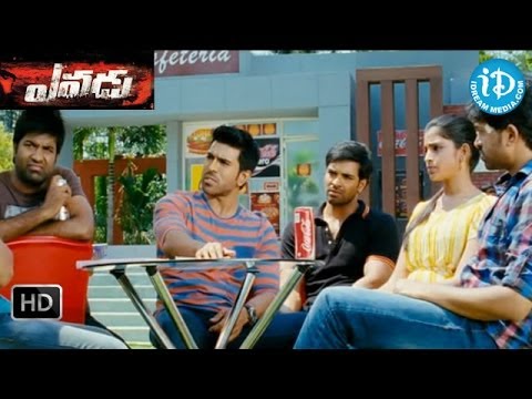 yevadu-movie---ram-charan,-vennela-kishore,-raghu-action-scene