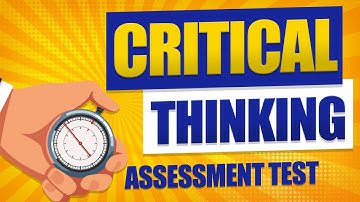 How to Pass CRITICAL THINKING ASSESSMENT TEST - Questions and Answers with Solutions