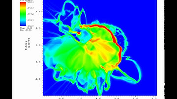 A broken off centre expansion of an Hii region