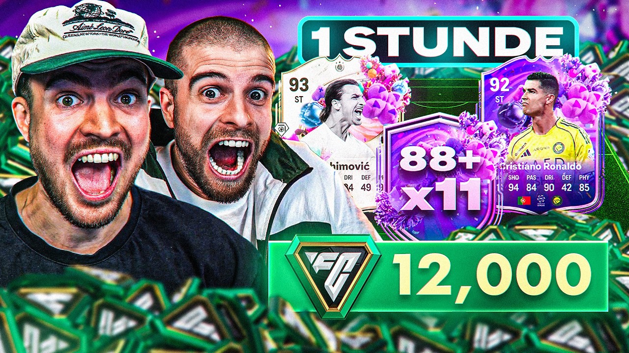 OMG 11x88+ SPECIAL PACK! 🔥 NEUER ACCOUNT! WER erreicht MEHR in 1 STUNDE in FC 26 🔥🤯