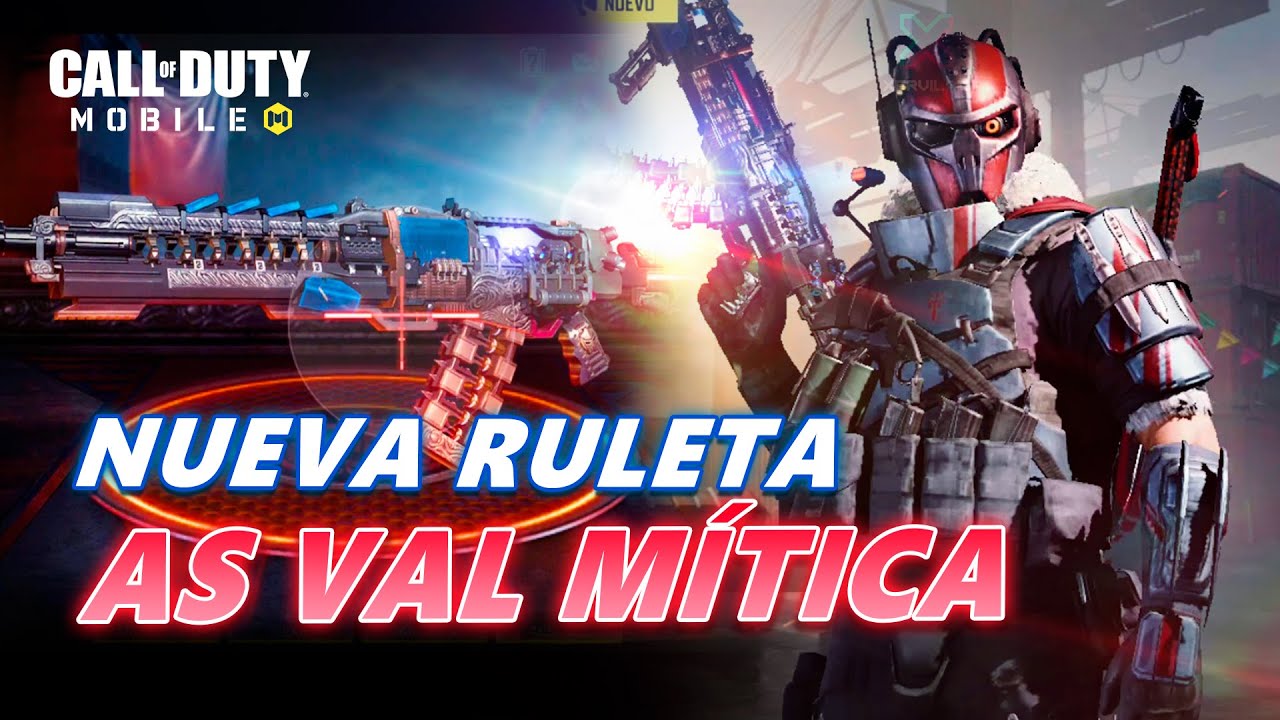 AS VAL "Double Edge" Mítico & Templario Royal Knight - COD MOBILE