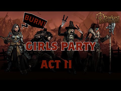 Видео: Выжигательницы врываются) Darkest Dungeon 2: Хрупкое пламя, АКТ 2