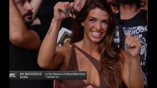 Mackenzie Dern at UFC San Diego