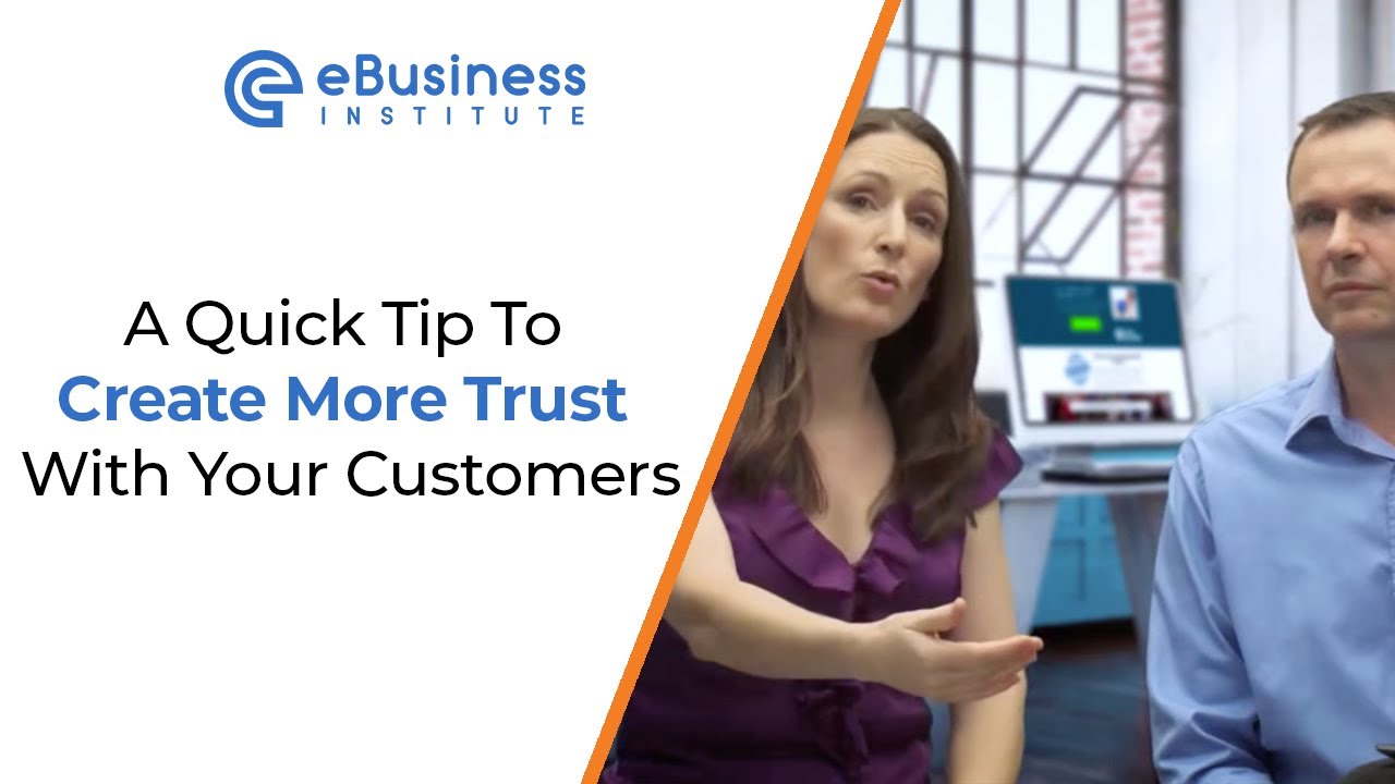 A Quick Tip To Create More Trust With Your Customers - YouTube