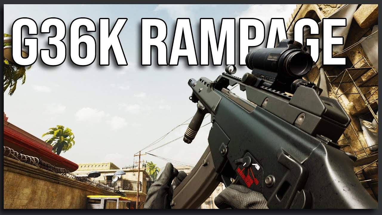 The G36 PERFORMS - Insurgency Sandstorm