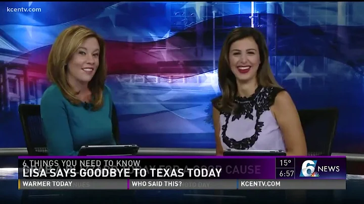 Saying Goodbye to Texas Today Anchor Lisa Hutson