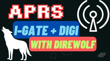 EASY APRS I-Gate and Digipeater with Direwolf TNC - Packet Radio