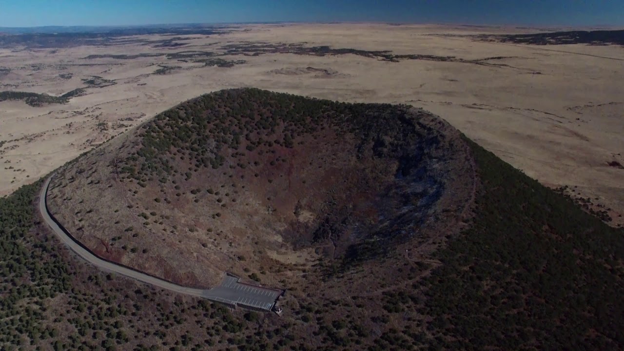 Horseshoe Crater, Capulin Volcano and Folsom Falls New Mexico YouTube