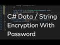 C  data  string encryption with password using aes  rijndael tutorial