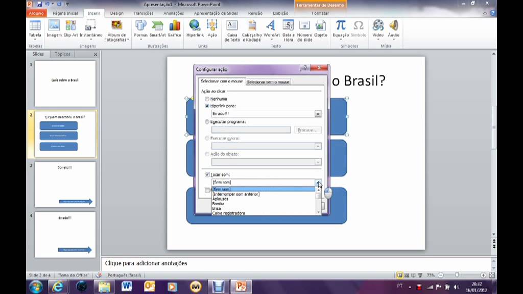 JOGO DE PERGUNTA E RESPOSTA NO POWER POINT PARA SALA DE AULA 