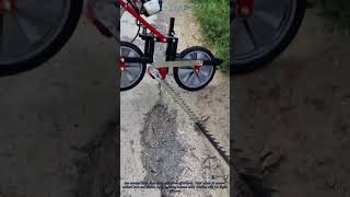 Walk-Behind Gas Weeder Machine For Fast Cutting Overgrown Roadside Weeds