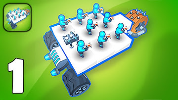 Engine Block Wars - Gameplay Walkthrough Part 1 - Command Engine Blocks in Battle (iOS, Android)