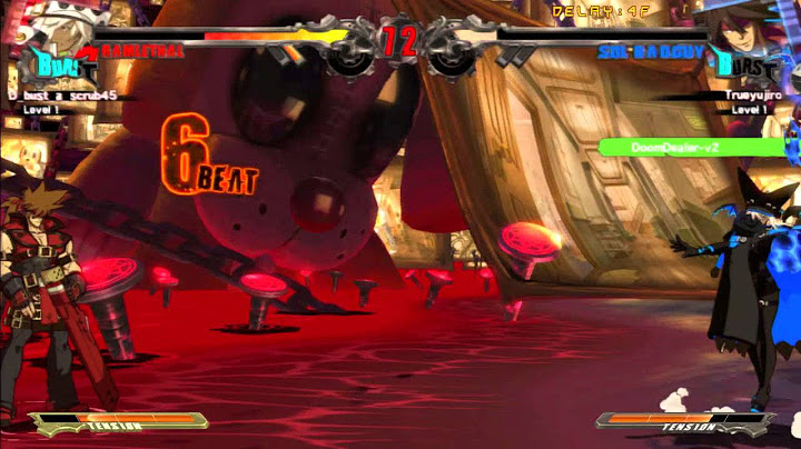 guilty gear xrd online battle beginner fight