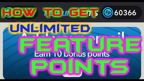How To Get Unlimited Feature Points For Free [2015] No Hack!