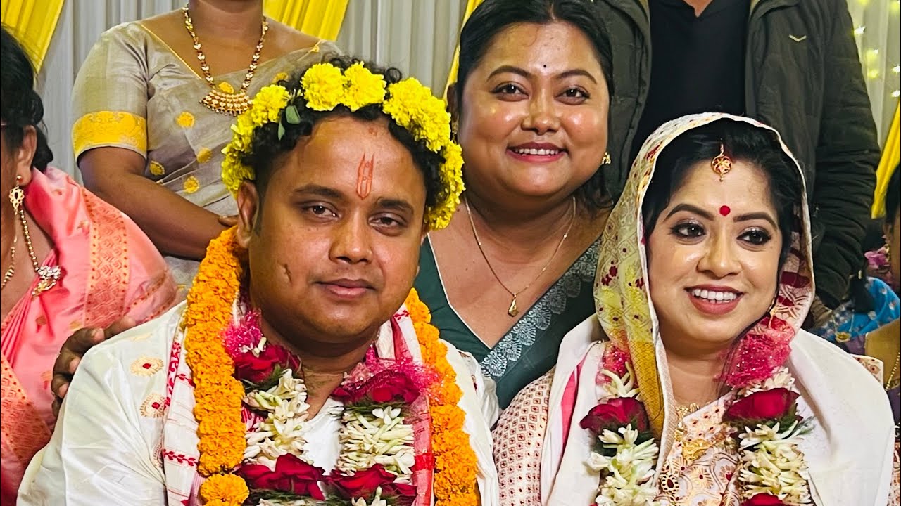 অ’ জিন জিন আমাৰ মোহনৰ বিয়া যেন  🥰॥ কইনা আমাৰ ধুনীয়া ॥ এখন নমতা বিয়াত সোমাই গলো 🤭😛