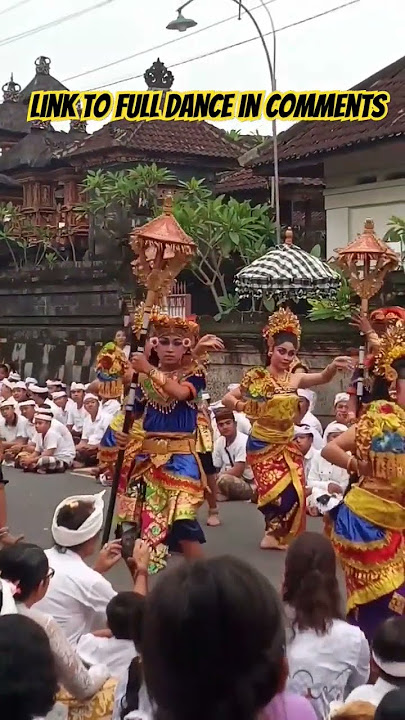 PADANGBAI BALI 🇲🇨 TRADITIONAL TARI SEKAR JAGAT 🙏 #dance #ceremony #shorts