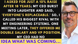 My CEO Laughed at My Request for a 10% Raise—I Took My Skills to His Rival…