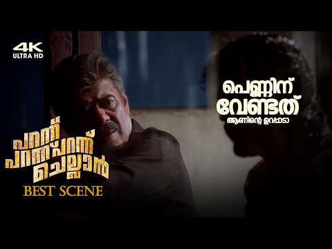 പെണ്ണിന് വേണ്ടത് ആണിന്റെ ഉറപ്പാടാ Parannu Parannu Parannu Chellan Movie Best Scene
