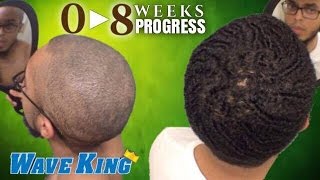 How To Get 720 Waves Started From The Scalp Time Lapse With Progress