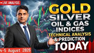 Caution! Gold | Silver | Nasdaq | Crude Oil | Nat Gas | S&p | Nasdaq | Us30 Live Today 4-5 August