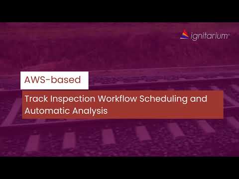 AWS-based Track Inspection Workflow Scheduling and Automatic Analysis